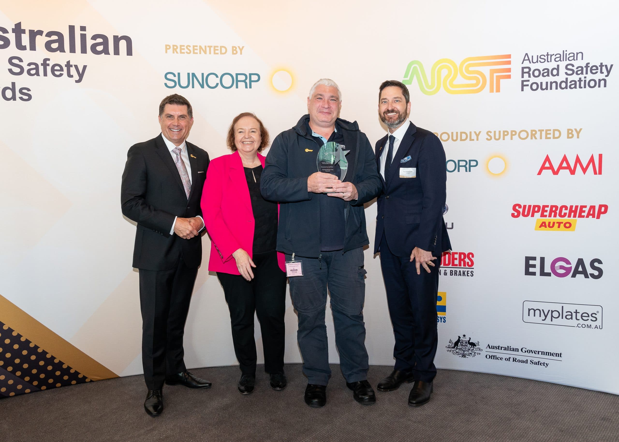 Australian Road Safety Foundation Local Government Programs Award Winner 2024